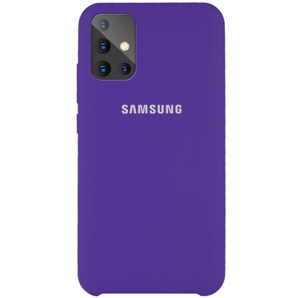 

Чехол Silicone Cover (AAA) для Samsung Galaxy A71 Фиолетовый / Violet