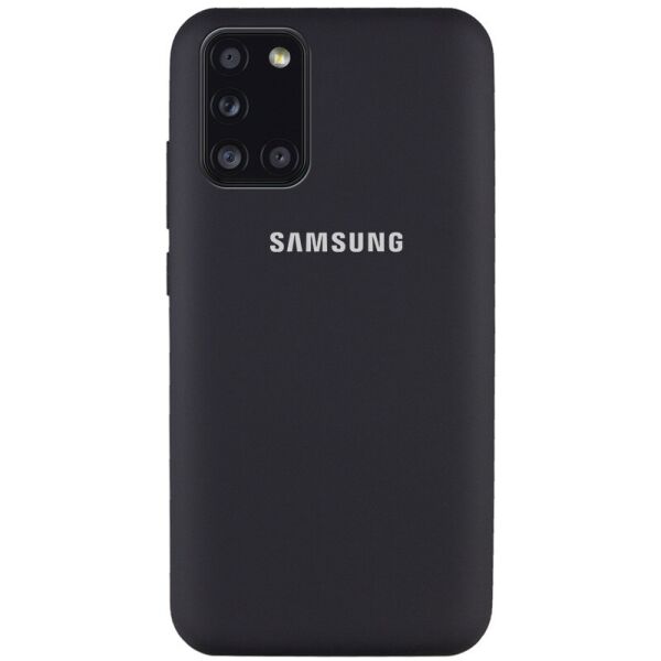 

Чехол Silicone Cover Full Protective (AA) для Samsung Galaxy A31 Черный / Black