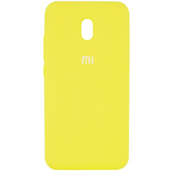 

Чехол Silicone Cover Full Protective (AA) для Xiaomi Redmi 8a Желтый / Yellow
