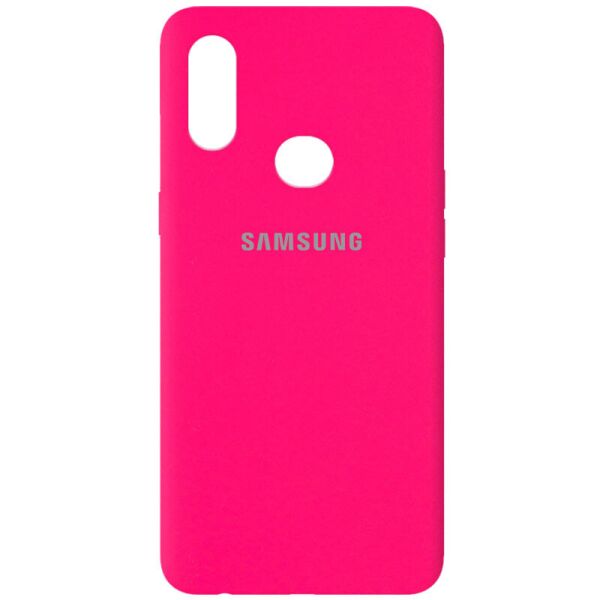 

Чехол Silicone Cover Full Protective (AA) для Samsung Galaxy A10s Розовый / Barbie pink