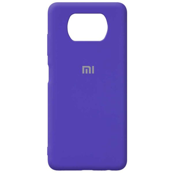 

Чехол Silicone Cover Full Protective (AA) для Xiaomi Poco X3 NFC / Poco X3 Pro Фиолетовый / Purple