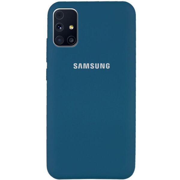 

Чехол Silicone Cover Full Protective (AA) для Samsung Galaxy M31s Синий / Cosmos blue