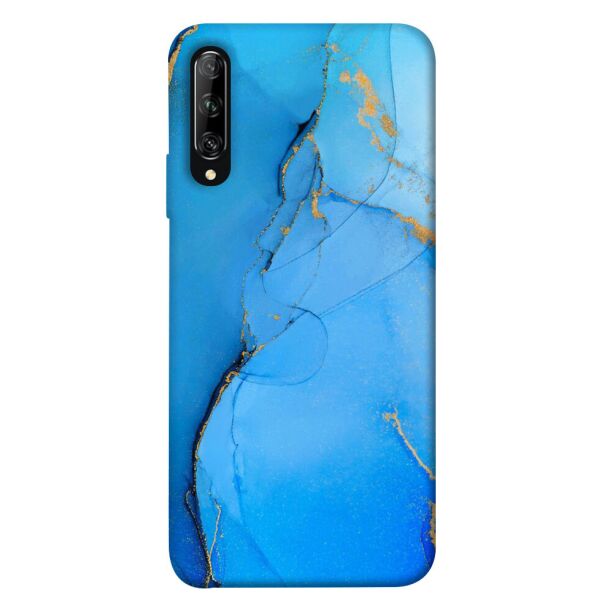 

Чехол itsPrint Синий с золотом для Huawei P Smart Pro / Honor 9X (China)