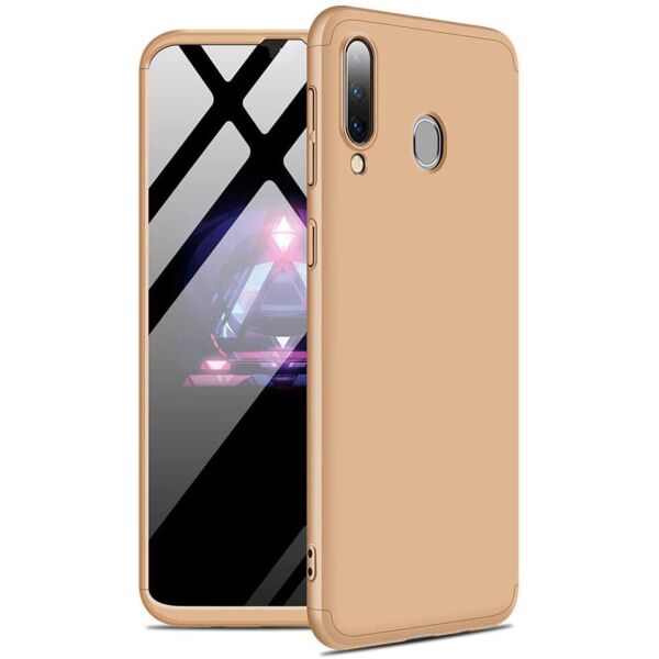 

Пластиковая накладка GKK LikGus 360 градусов для Samsung Galaxy M30 Золотой