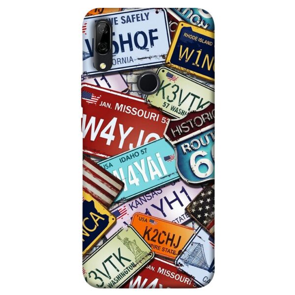

Чехол itsPrint License plate для Huawei P Smart Z