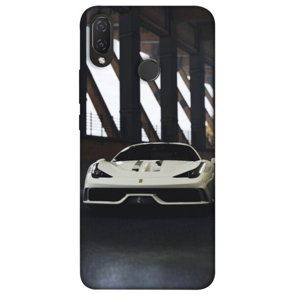 

Чехол itsPrint White sportcar для Huawei P Smart+ (nova 3i)