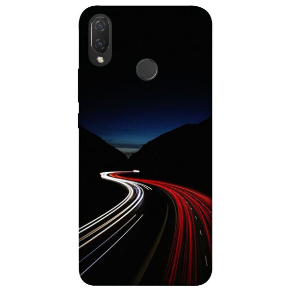 

Чехол itsPrint Красно-белая дорога для Huawei P Smart+ (nova 3i)