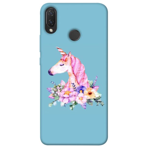 

Чехол itsPrint Счастливый единорог для Huawei P Smart+ (nova 3i)