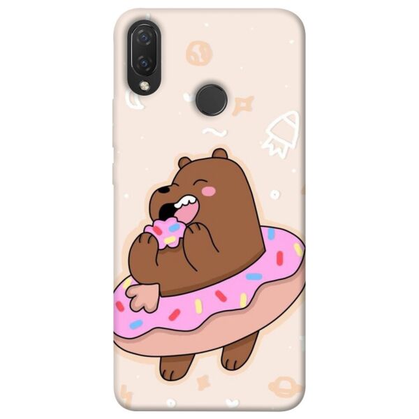 

Чехол itsPrint Мишка в пончике для Huawei P Smart+ (nova 3i)
