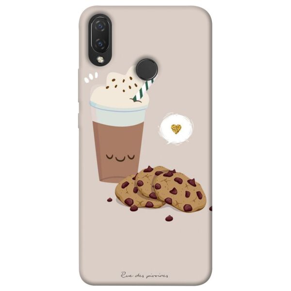 

Чехол itsPrint Кофе с печеньем для Huawei P Smart+ (nova 3i)