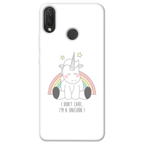 

Чехол itsPrint I don't care для Huawei P Smart+ (nova 3i)