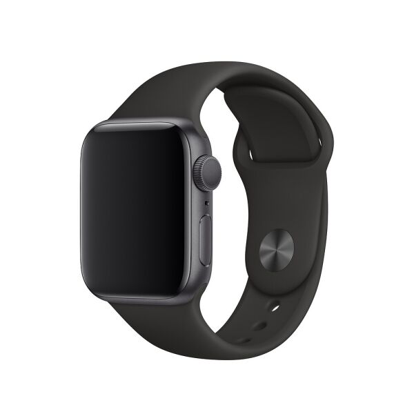 

Силиконовый ремешок для Apple watch 38mm / 40mm Черный / Black