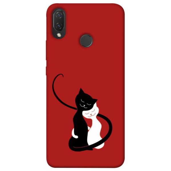 

Чехол itsPrint Влюбленные коты для Huawei P Smart+ (nova 3i)