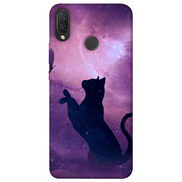 

Чехол itsPrint Кот и бабочка для Huawei P Smart+ (nova 3i)