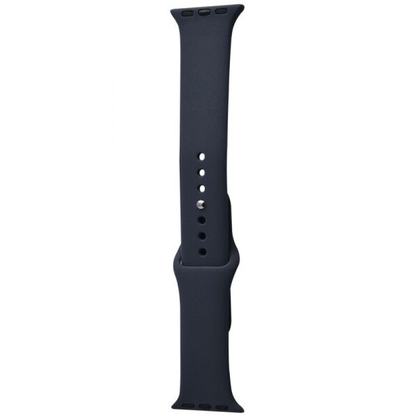 

Силиконовый ремешок для Apple watch 42mm / 44mm Синий / Midnight Blue