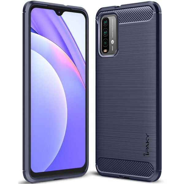 

TPU чехол iPaky Slim Series для Xiaomi Redmi Note 9 4G / Redmi 9 Power / Redmi 9T / Poco M3 Синий