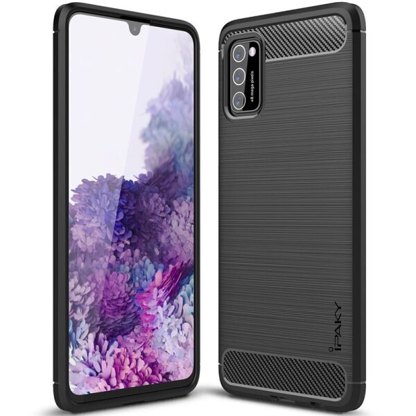 

TPU чехол iPaky Slim Series для Samsung Galaxy A02s Черный