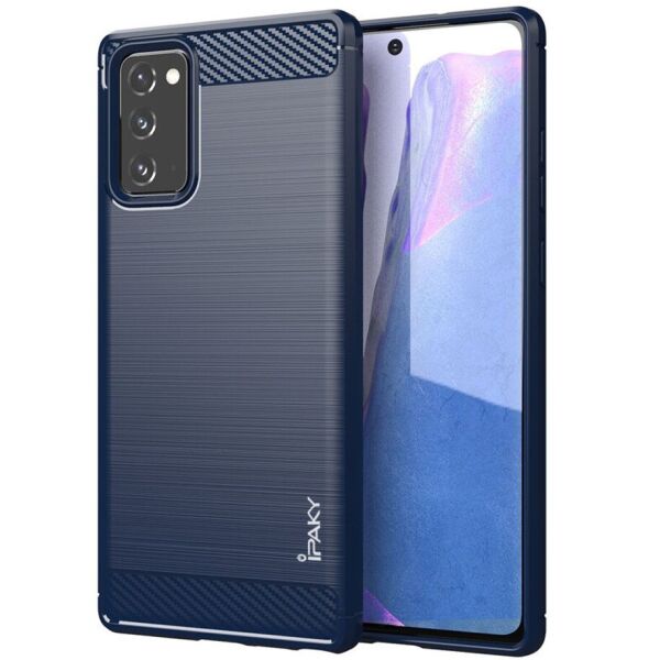 

TPU чехол iPaky Slim Series для Samsung Galaxy Note 20 Синий