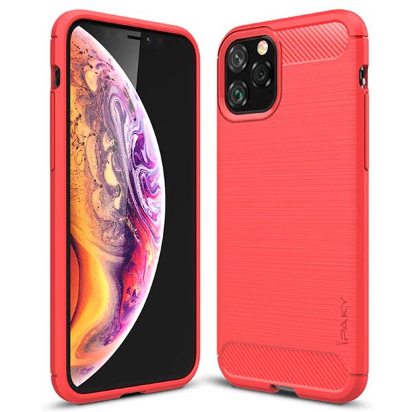 

TPU чехол iPaky Slim Series для Apple iPhone 11 Pro Max (6.5") Красный