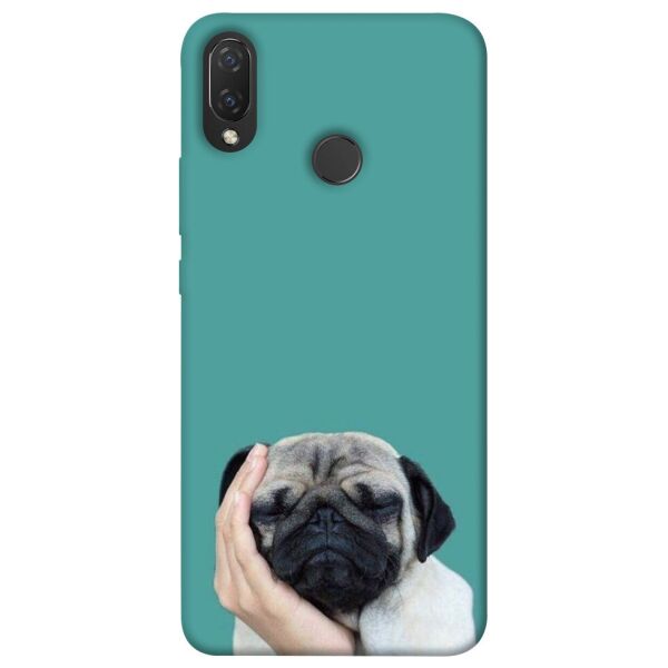 

Чехол itsPrint Спящий мопс для Huawei P Smart+ 2019