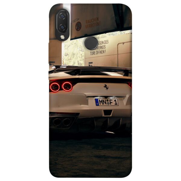 

Чехол itsPrint White Ferrari для Huawei P Smart+ 2019