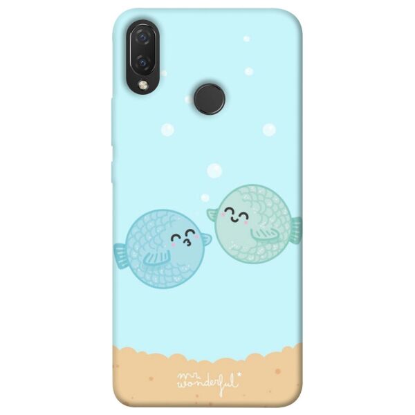 

Чехол itsPrint Две рыбки для Huawei P Smart+ 2019