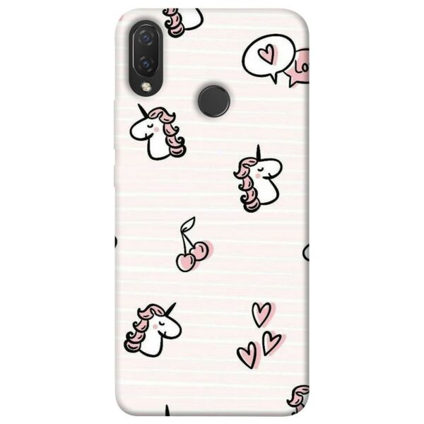 

Чехол itsPrint Паттерн единороги 4 для Huawei P Smart+ 2019