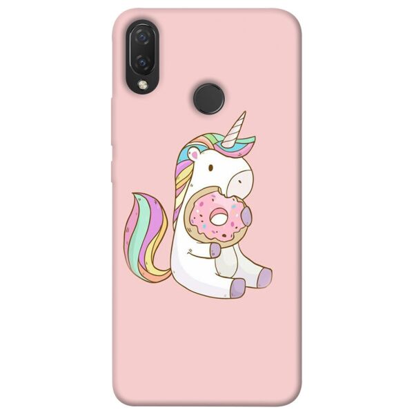 

Чехол itsPrint Единорог с пончиком для Huawei P Smart+ 2019
