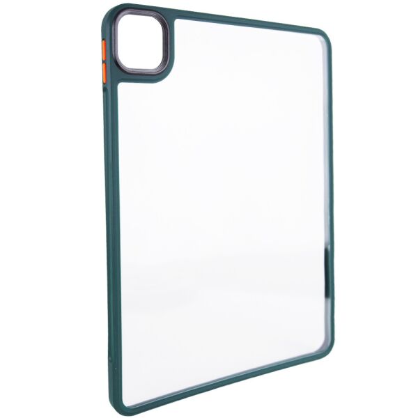 

TPU + PC чехол LikGus Maxshield для Apple iPad Pro 12.9" (2020) (тех.пак) Сине-Зеленый / Marine Blue