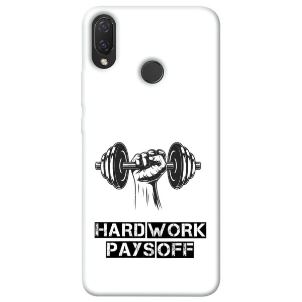 

Чехол itsPrint Hard work pays off для Huawei P Smart+ 2019