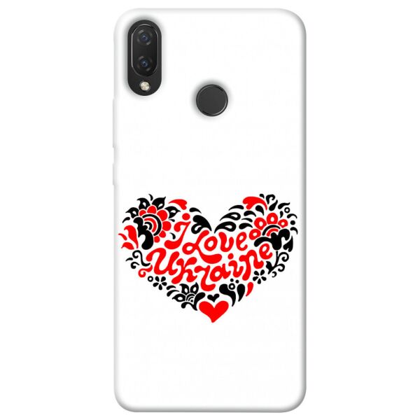 

Чехол itsPrint С Украиной в сердце для Huawei P Smart+ 2019