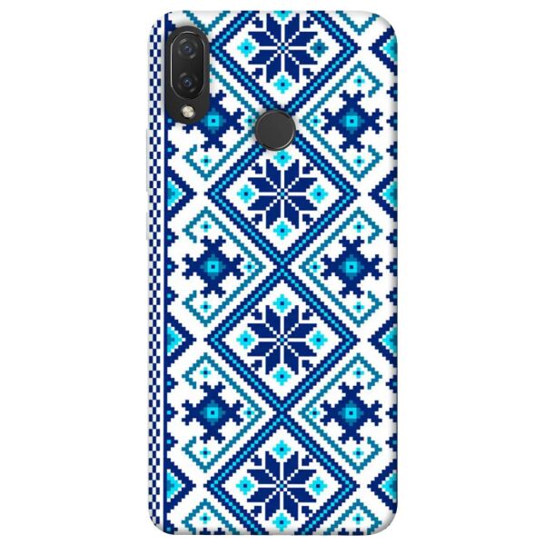 

Чехол itsPrint Синя вишиванка для Huawei P Smart+ 2019