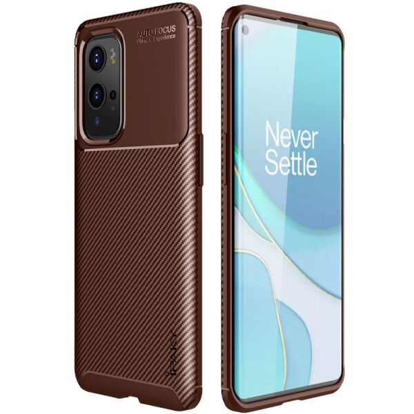 

TPU чехол iPaky Kaisy Series для OnePlus 9 Pro Коричневый