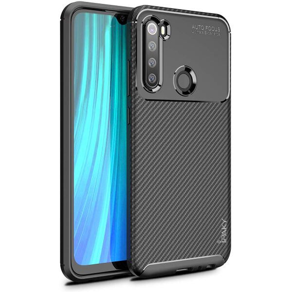 

TPU чехол iPaky Kaisy Series для Xiaomi Redmi Note 8 Черный