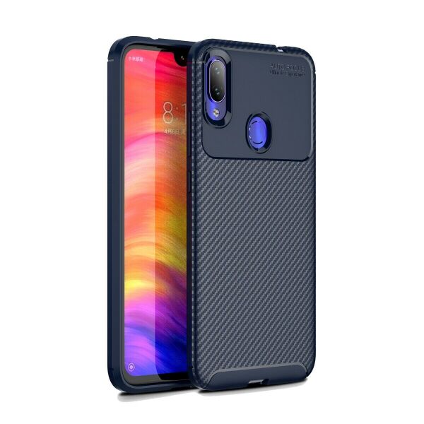 

TPU чехол iPaky Kaisy Series для Xiaomi Redmi 7 Синий