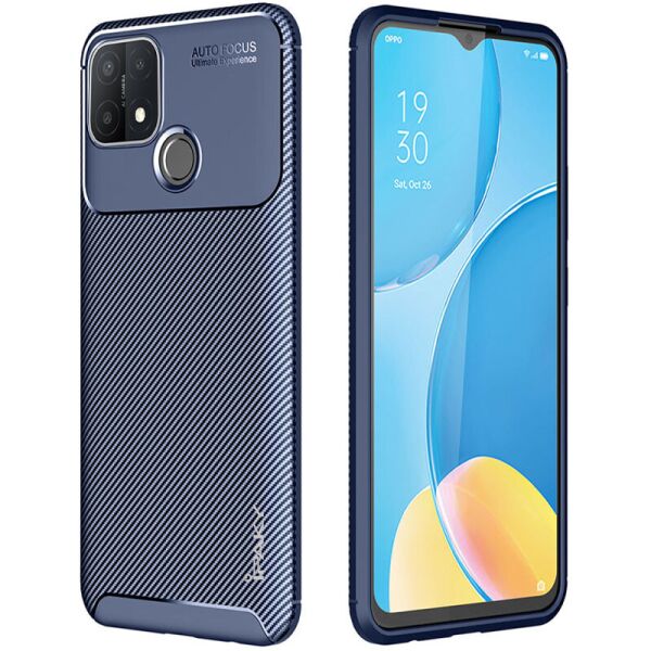 

TPU чехол iPaky Kaisy Series для Oppo A15s / A15 Синий