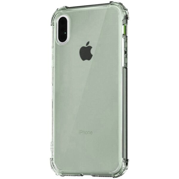 

TPU чехол Epic Ease с усиленными углами для Apple iPhone XS Max (6.5";) Зеленый / Transparent
