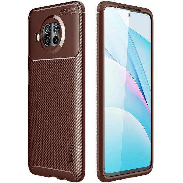 

TPU чехол iPaky Kaisy Series для Xiaomi Mi 10T Lite / Redmi Note 9 Pro 5G Коричневый