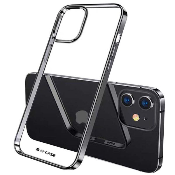 

TPU чехол G-Case Shiny Series для Apple iPhone 12 mini (5.4") Черный
