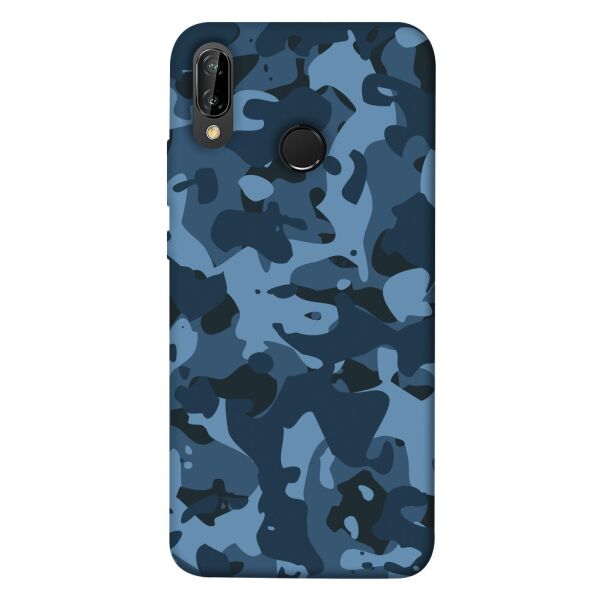 

Чехол itsPrint Синий камуфляж для Huawei P20 lite (2019)