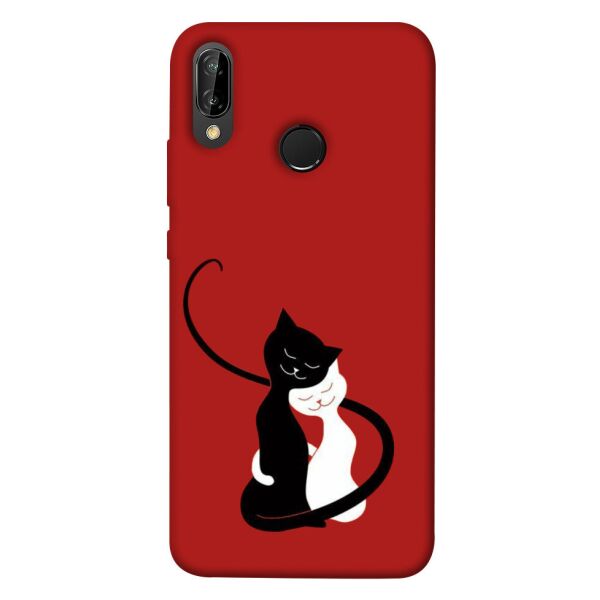 

Чехол itsPrint Влюбленные коты для Huawei P20 lite (2019)