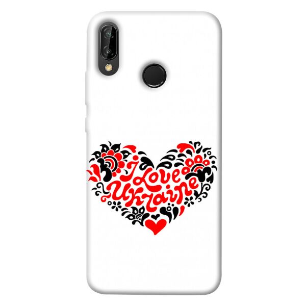 

Чехол itsPrint С Украиной в сердце для Huawei P20 lite (2019)