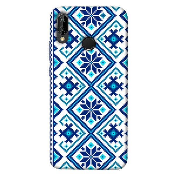 

Чехол itsPrint Синя вишиванка для Huawei P20 lite (2019)