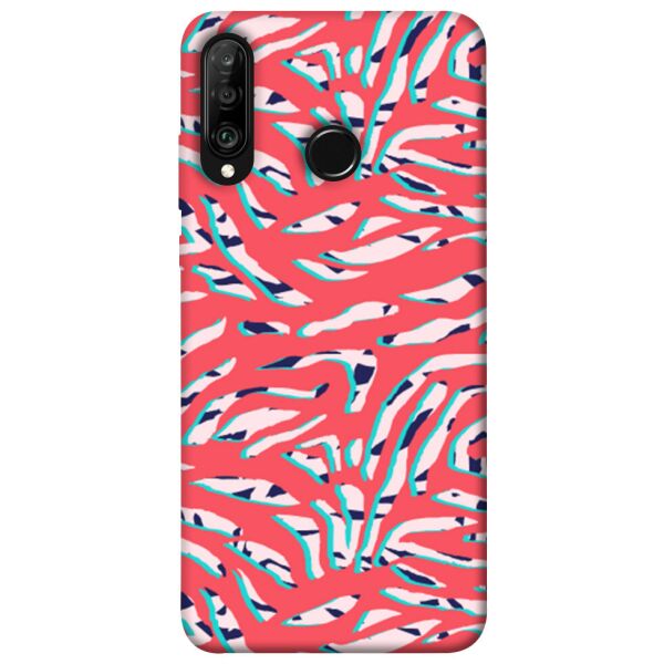 

Чехол itsPrint Red Zebra print для Huawei P30 lite