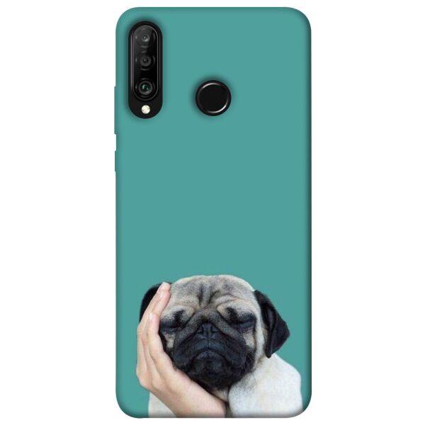 

Чехол itsPrint Спящий мопс для Huawei P30 lite
