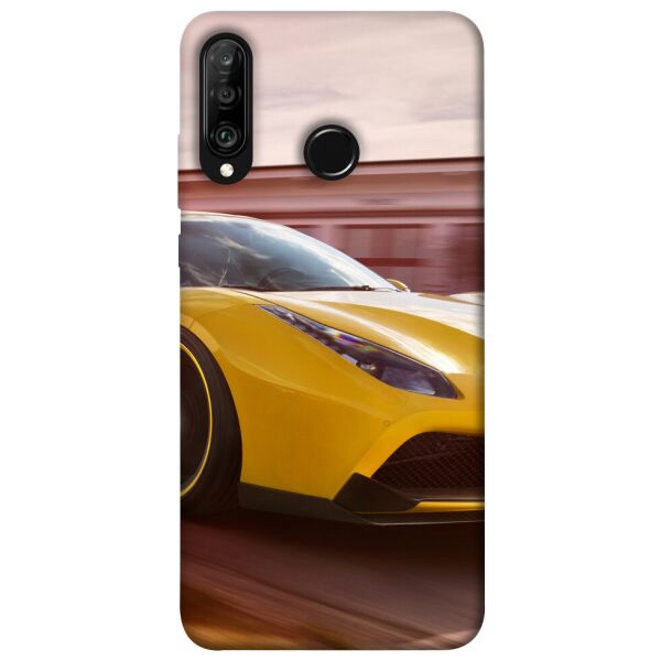 

Чехол itsPrint Yellow sportcar для Huawei P30 lite