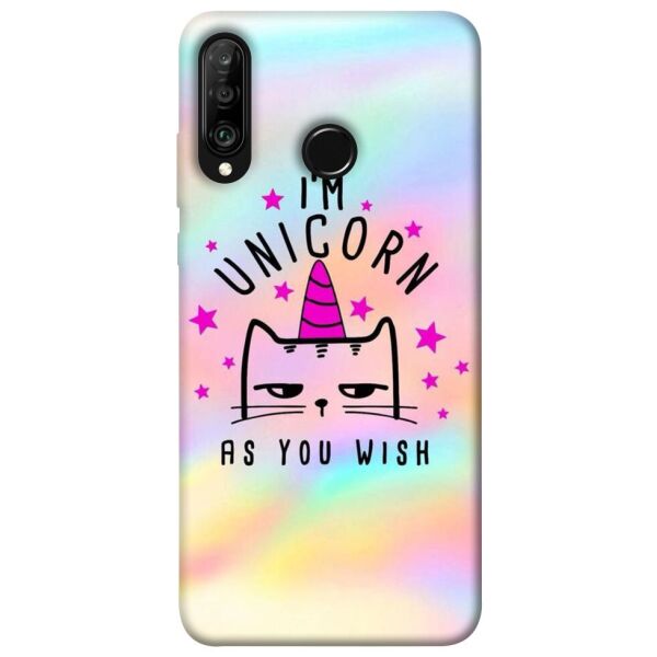 

Чехол itsPrint Unicorn as you wish для Huawei P30 lite