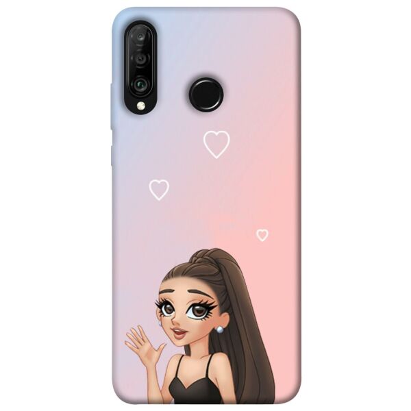 

Чехол itsPrint Мультяшная девочка для Huawei P30 lite