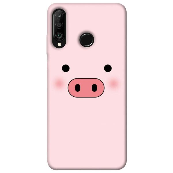 

Чехол itsPrint Мордочка поросенка для Huawei P30 lite