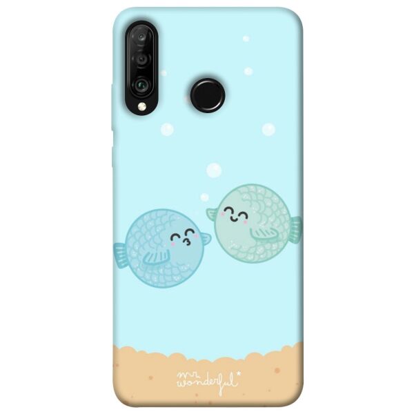 

Чехол itsPrint Две рыбки для Huawei P30 lite